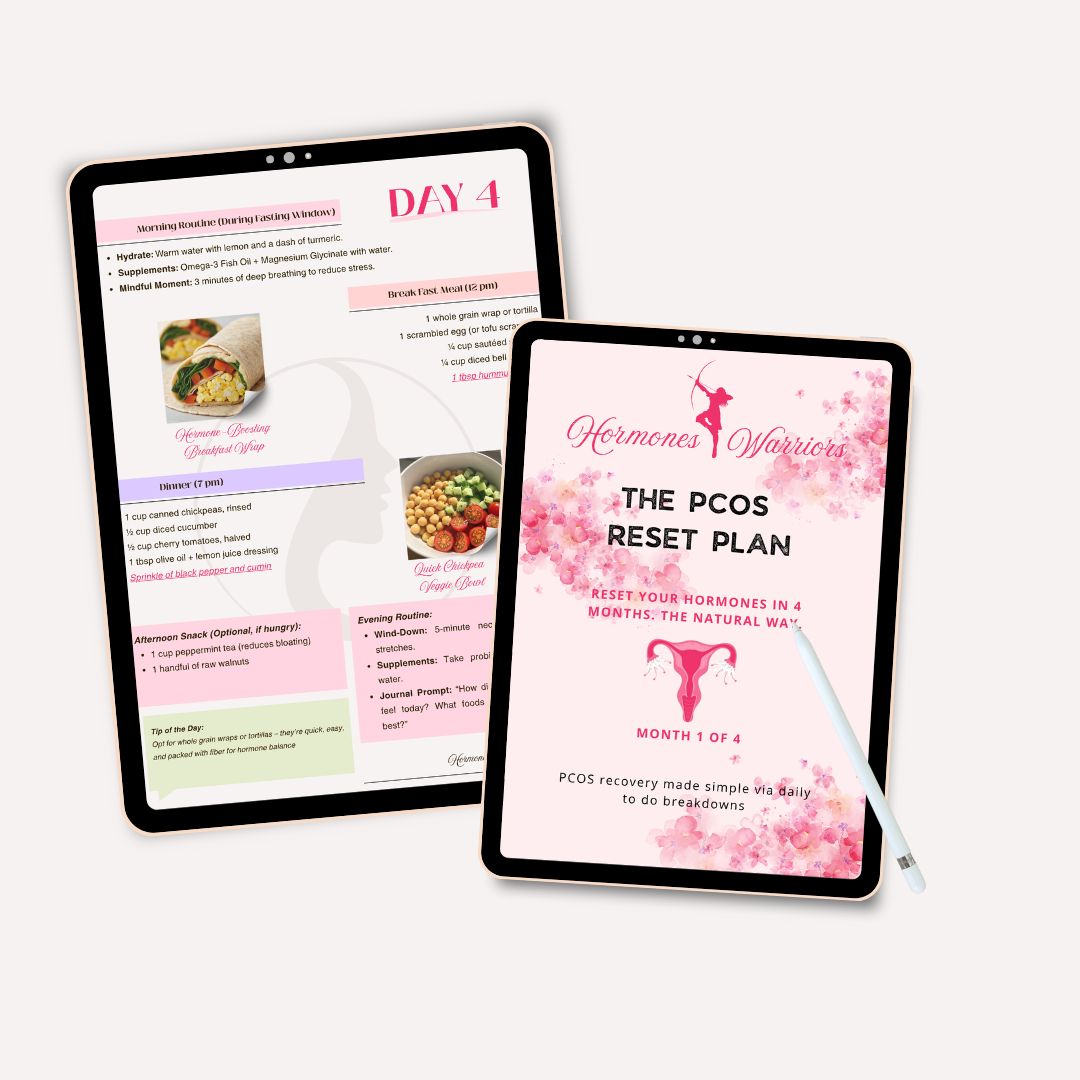 PCOS RESET PLAN - 4 MONTH PLAN MONTH 4/4