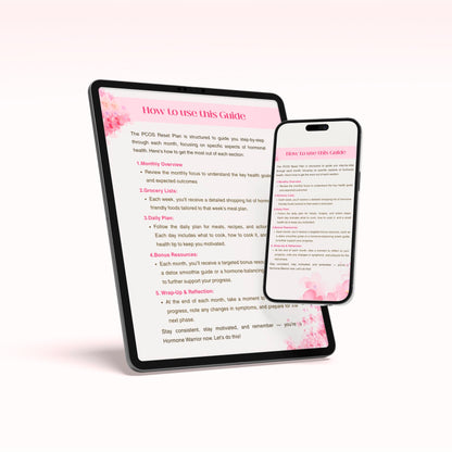 PCOS Reset Plan - 4 Months Personalised Plan to Hormonal Reset